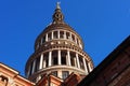 Tower from cathedral of San Gaudenzio, Novara. Royalty Free Stock Photo