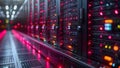 Hightech server with advanced networking virtual reality gaming sustainable fashion and more.