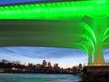 Highway 35W bridge in Minneapolis Royalty Free Stock Photo