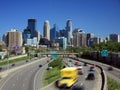 Highway 35W in Minneapolis Royalty Free Stock Photo