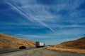 Highway 580 in California Royalty Free Stock Photo