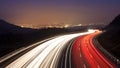 Highway as it passes through Donostia