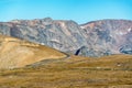 Highway in Beartooth Mountains Royalty Free Stock Photo