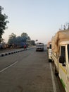 Highway of luharu to sikar rajasthan
