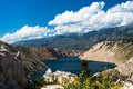 Highway bridge in Maslenica Royalty Free Stock Photo