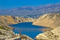 A1 Highway bridge under Velebit Mountain