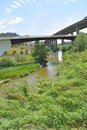 Highway bridges over Rio Llobrega, Martorell Barcelona