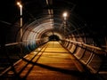 Highway crossing, night mode