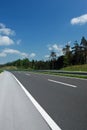 Highway curve Royalty Free Stock Photo