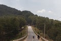 Highway in da lat vietnam motorcycle road mountains forest