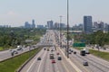 Highway 401 during the day Royalty Free Stock Photo