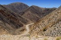 Highway through Death Valley Royalty Free Stock Photo