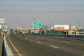 Highway through Denver city