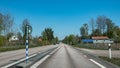 Highway E22 in Blekinge, eastern Sweden