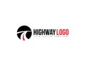 Highway freeway road conjunction infrastructure logo