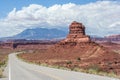 Highway in Glen Canyon National Recreation Area Royalty Free Stock Photo