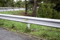 Highway guardrail