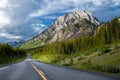 Highway 40 in Highwood Pass area of Kananaskis Country, Alberta