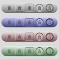 Highway icons on menu bars