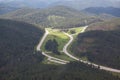 Highway Intersection Aerial View