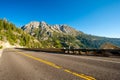 Highway at Lake Tahoe in California