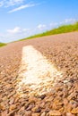 Highway in landscape