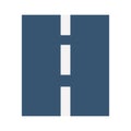 Highway Line vector icon which can easily modify or edit Royalty Free Stock Photo