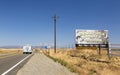 Highway and Mariposa County sign, California, USA, North America