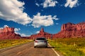 Highway in Monument Valley, Utah / Arizona, USA