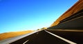 Highway motion Royalty Free Stock Photo