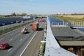 A4 highway in the Netherlands Royalty Free Stock Photo