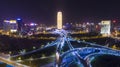 Highway at night zhengzhou china