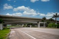 Highway 595 over US1 in Fort Lauderdale FL USA Royalty Free Stock Photo