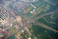 Highway overpass intersection