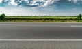 Highway overpass motion blur with city skyline background . Sunset scene city, road, asphalt, highway, landscape, sky, cityscape,