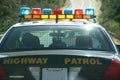 Highway Patrol Car Royalty Free Stock Photo