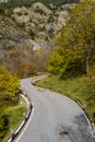 Highway in the Pyrenees in Andorra Royalty Free Stock Photo