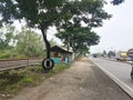 Highway and railroad, Pucuk -Lamongan, east Java. 04-03-2021