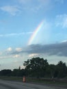 Highway rainbow