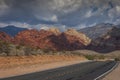 Highway in Red Rock Canyon