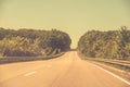 Highway road australia australian desert. tarmac asphalt Royalty Free Stock Photo