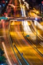 Highway road with blurred effect