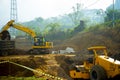 Highway Road Construction Royalty Free Stock Photo