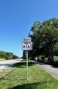 A Highway A1A road sign