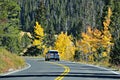 Highway 34, Rocky Mountain National Park Royalty Free Stock Photo