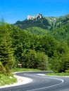 Highway in Romania Royalty Free Stock Photo