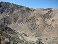 Highway 395 scenery in California Royalty Free Stock Photo