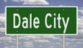 Highway sign for Dale City