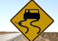 Highway Sign Humor Royalty Free Stock Photo