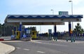 Highway Toll Gate Royalty Free Stock Photo